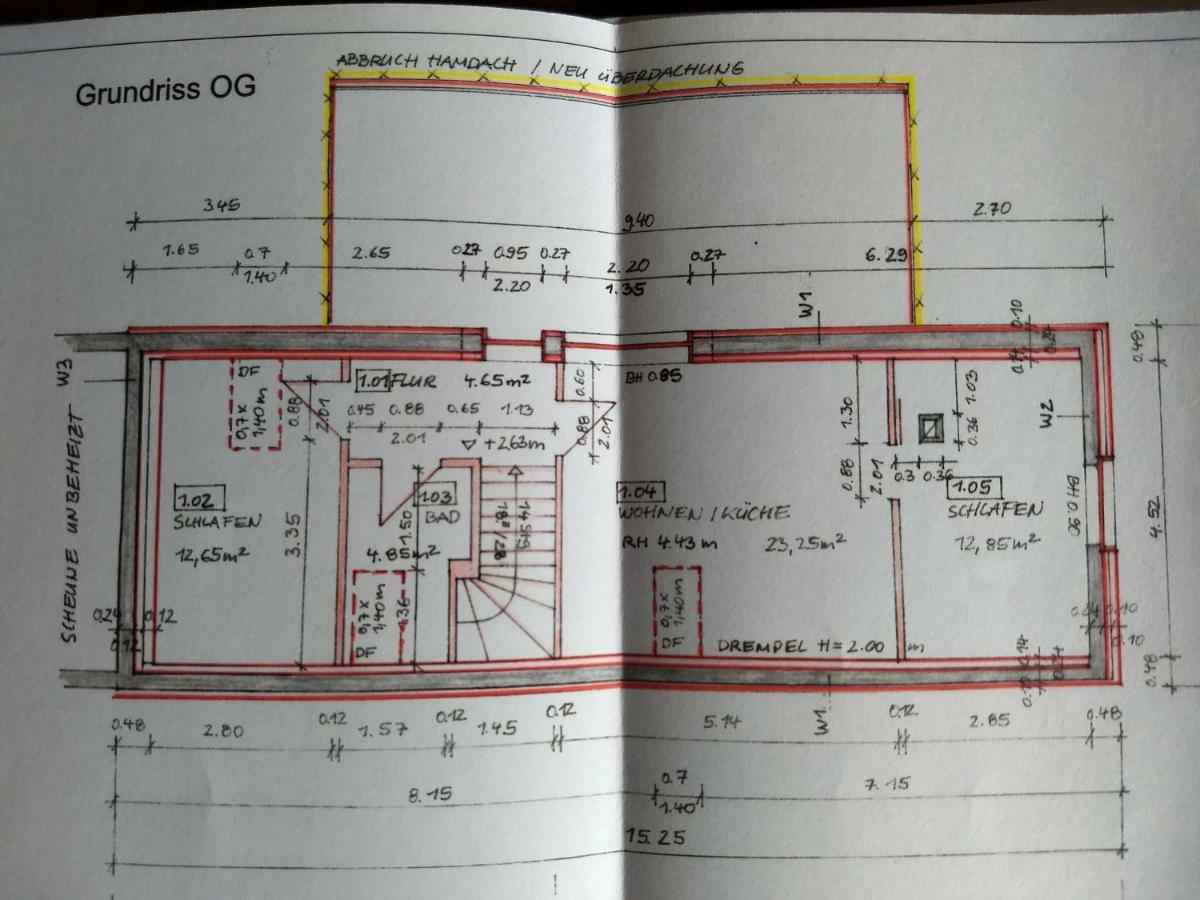 Ziegeleihof Inmitten Von Wiesen Und Waeldern Degenershausen Exterior photo